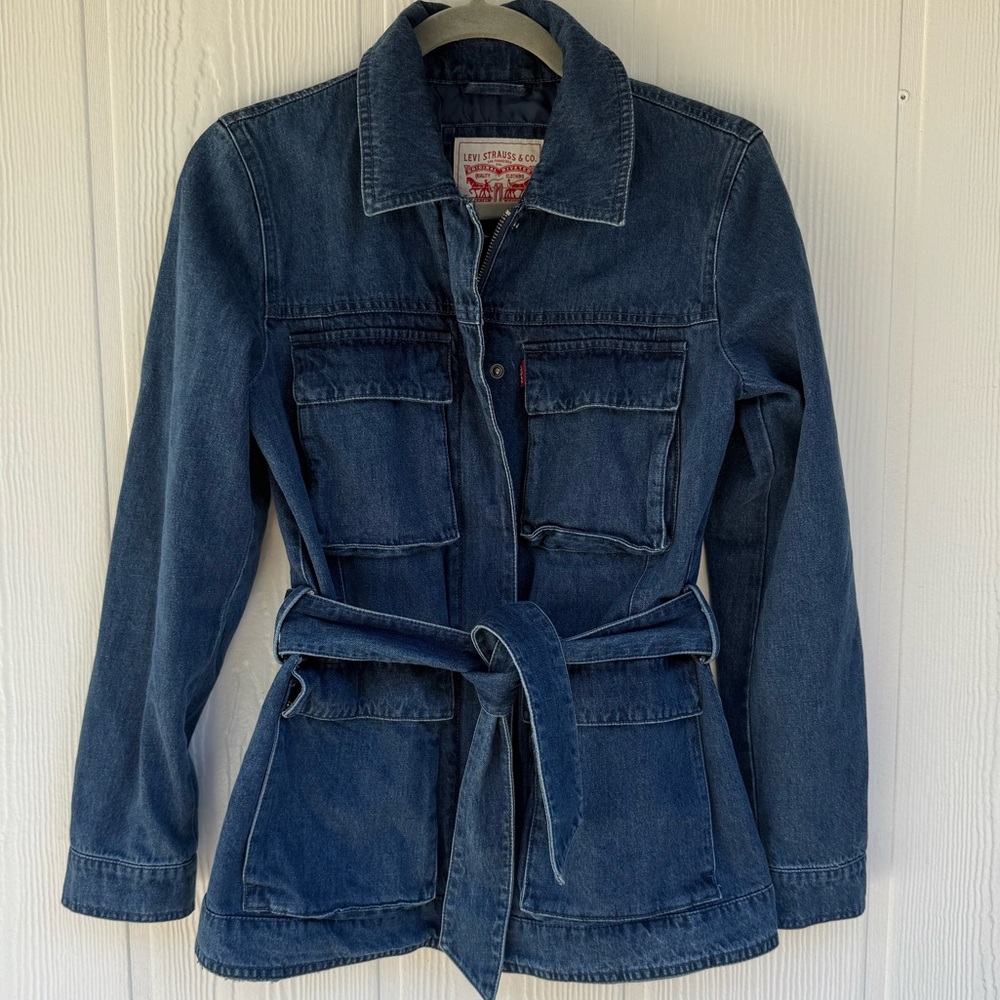 Levi's Women's Belted Denim Jacket